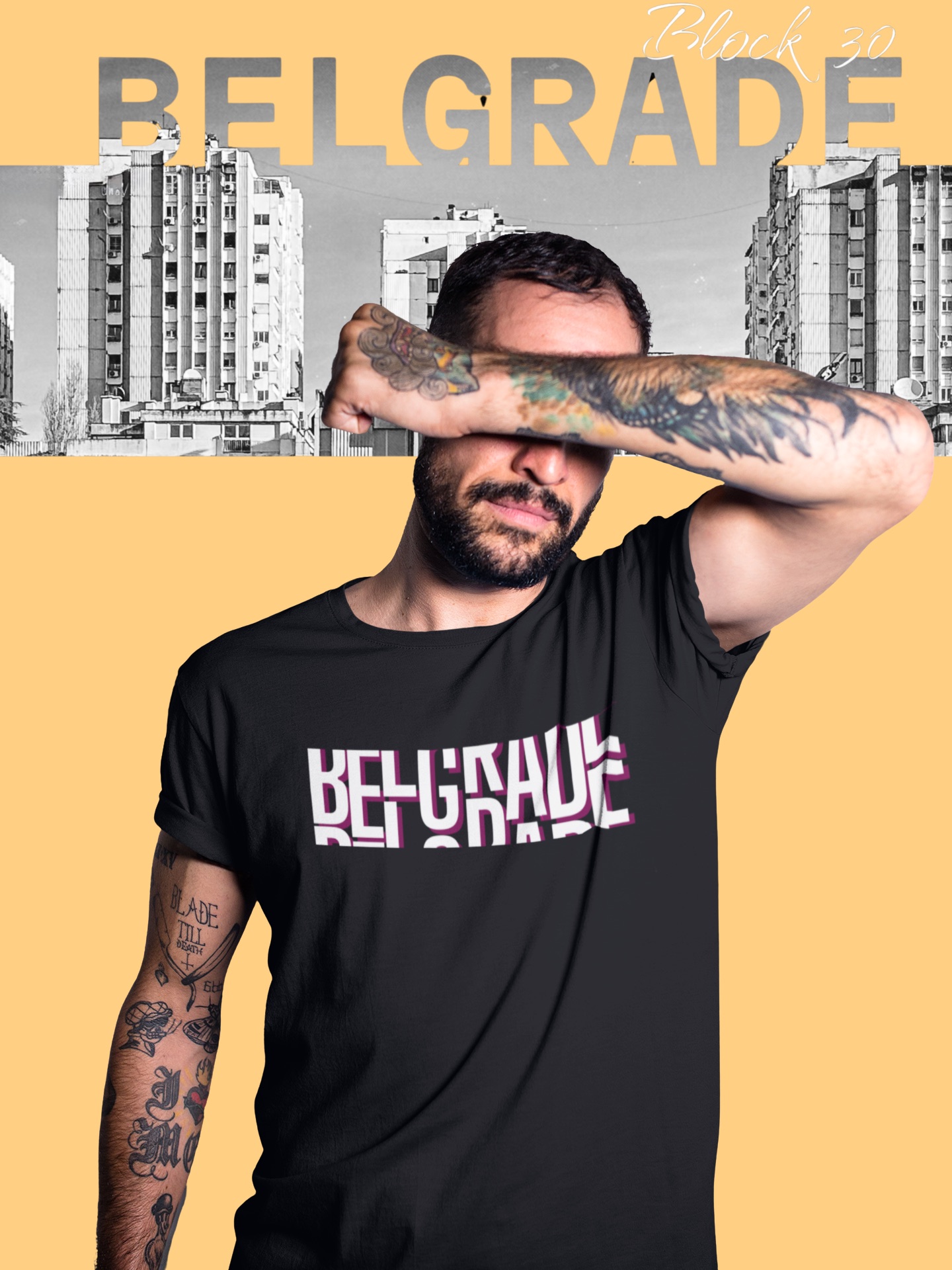 Majica Novi Beograd u bojama